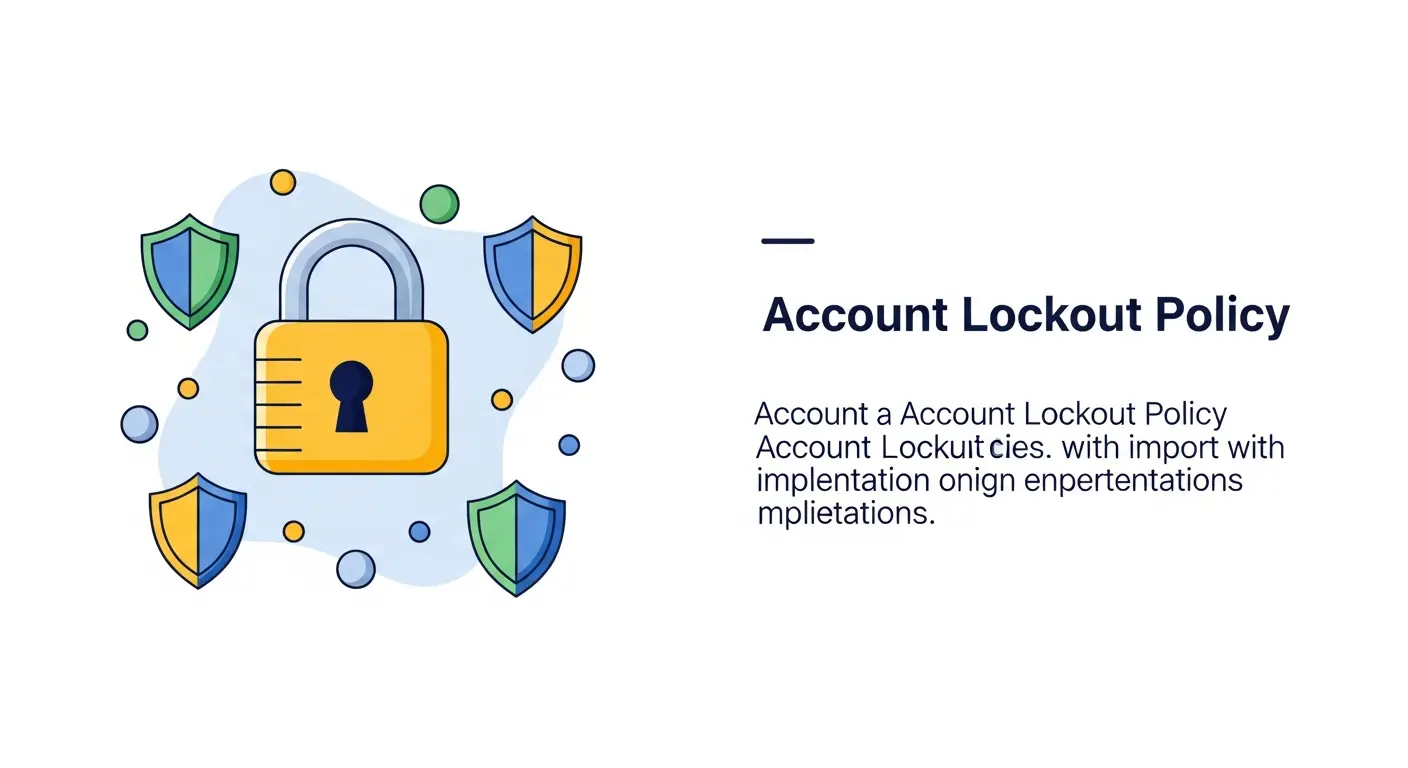 Pentingnya Account Lockout Policy dalam Keamanan Siber Pelajari tentang pentingnya Account Lockout Policy dalam menjaga keamanan siber Anda dan cara menerapkannya di organisasi.