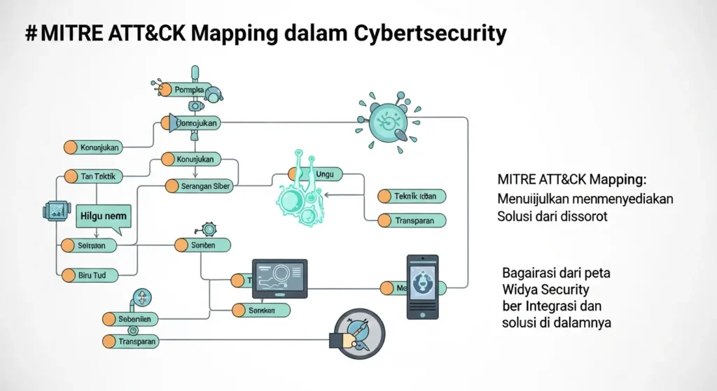 MITRE ATT&CK Mapping dalam Cybersecurity: Solusi dari Widya Security Artikel ini membahas pentingnya MITRE ATT&CK Mapping dalam cybersecurity, dengan fokus pada layanan dari Widya Security, perusahaan penetrasi testing di Indonesia.
