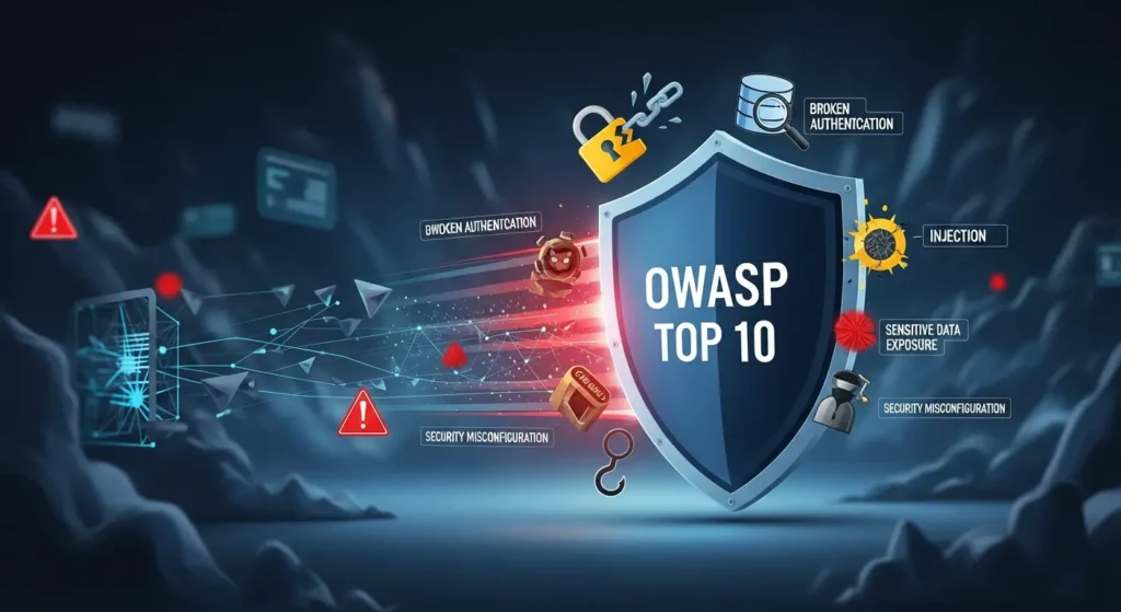 Mengetahui OWASP Top 10: Panduan Keamanan Siber Artikel ini membahas OWASP Top 10 dalam keamanan siber yang penting untuk dipahami agar Anda bisa melindungi diri dari ancaman siber.