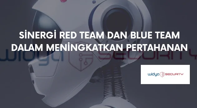 Ilustrasi kolaborasi red team dan blue team dalam cybersecurity operations center