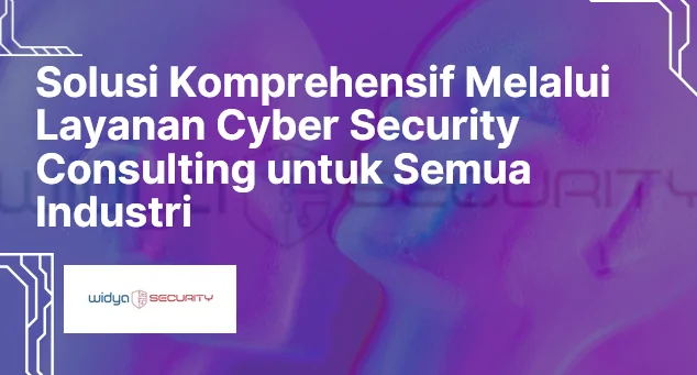 Konsultan cyber security sedang menganalisis keamanan sistem perusahaan