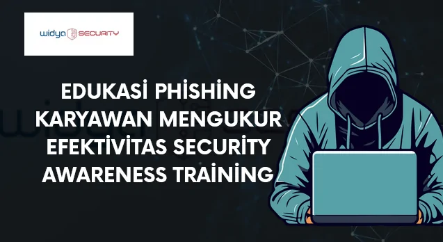 Karyawan menerima email phishing di komputer kantor