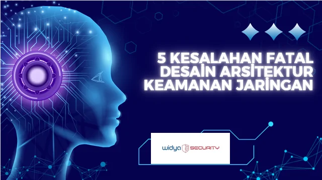 Diagram perbandingan arsitektur keamanan jaringan yang benar dan salah fatal